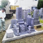 淀川区の加島墓地にて新規墓地建立しました