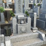 東明桜ヶ丘霊苑で１０年前に建てたお墓。今でもとてもキレイでした。