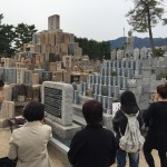 石屋墓園の永代供養墓の納骨式立会させていただきました。