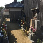 明石市西松江にてお墓じまいに行ってきました。