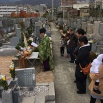 石屋墓園にてお客様の清祓い式