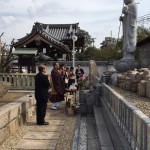 中勝寺　永代供養墓にて納骨式させていただきました。