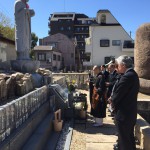 中勝寺で永代供養墓にて納骨式