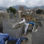 石屋墓園の永代供養墓、８月初旬完成予定です