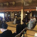 「浄蓮寺」にて施餓鬼法要のお手伝い