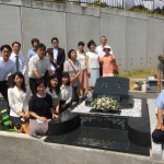 加古川の日光山墓園にて洋墓を建立