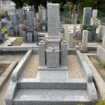神戸市の東明桜ヶ丘霊園に、万成石の９寸神戸型和型墓石を建立しました。